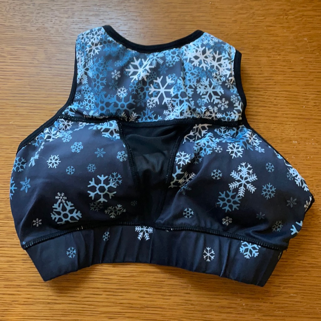 The Tiffany Snowflake Chestee Sports Bra